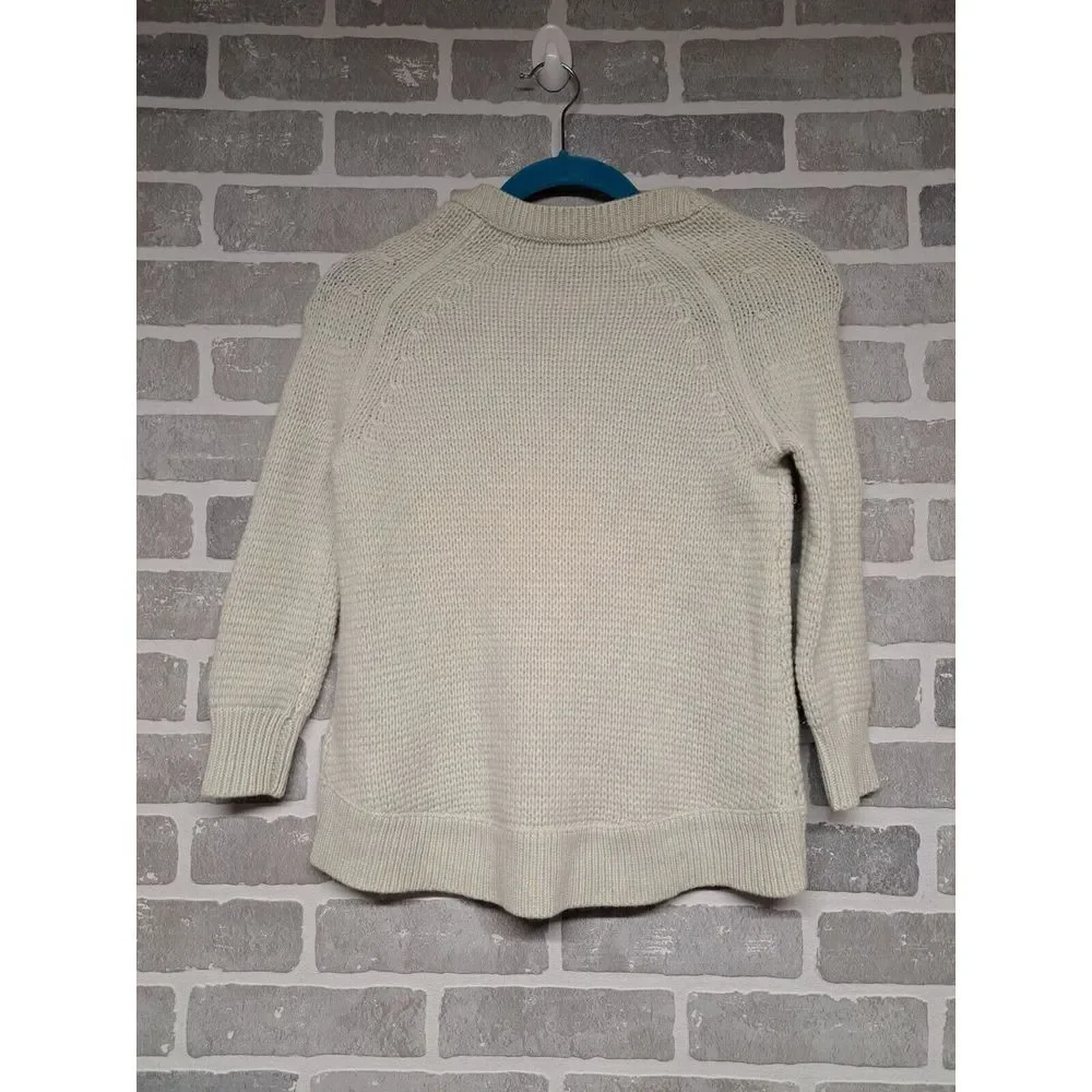 J.Crew Italian Cashmere Knit Mock Neck‎ Long Sleeve Soft Sweater Size XXS